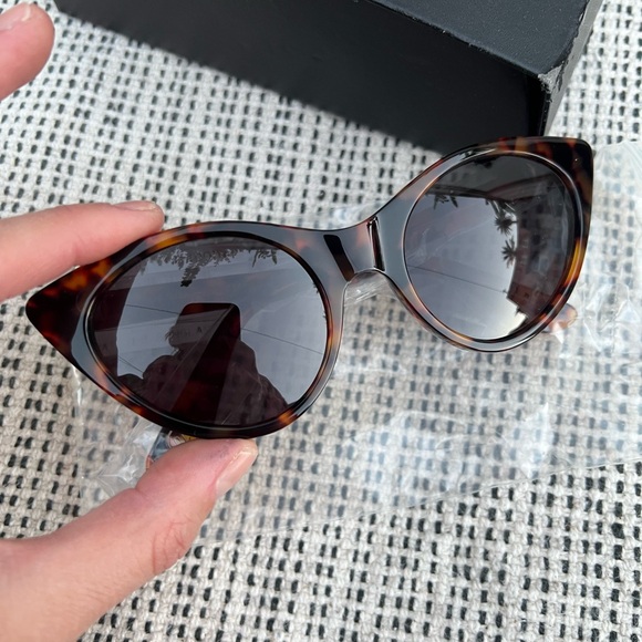 Opening Ceremony Cateyes Tortoise Shell Sunglasses WA02PS - Picture 3 of 13